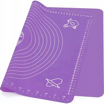 Úložný box Velká silikonová kuchyňská podložka 50×40 cm – nepřilnavá, s mírami, 4 barvy (Praktická silikonová podložka 50×40 cm – nepřilnavá, s měrkami, 4 barvy. Ideální na pečení i vaření.)