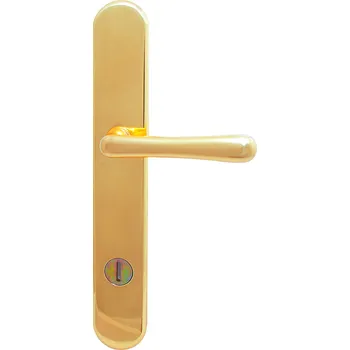 Nábytkové kování Element bezpečnostní kování klika/klika broušený chrom r. 92 mm