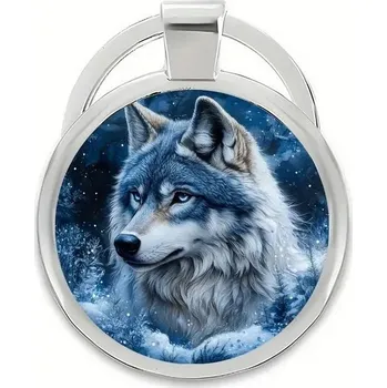 Přívěšek na klíče vlk