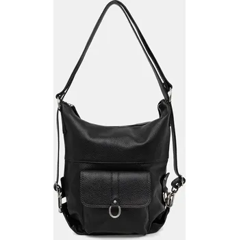 Sportovní batoh Kožený batoh Answear.LAB 1379.hak černá 99X, vel. ONE SIZE