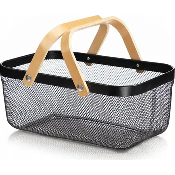 Obraz Univerzální kovový koš černý