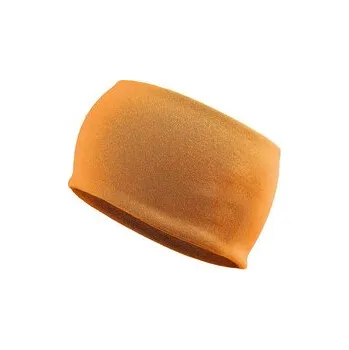 Čelenka Bavlněná čelenka široká - 1 ks - 8 hořčicová