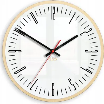 Hodiny Nástěnné hodiny Volan bílé 30 cm