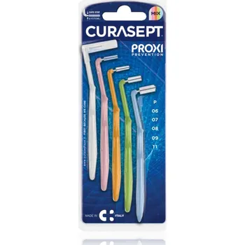 Zubní kartáček Curasept Proxi Angle Mix mezizubní kartáčky 5 ks