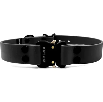 Obojek pro psa Dolce Hafana Obojek Tactical 2,5 cm Black / Black Velikost: S