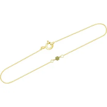 Náramek Zlatý náramek se žlutou diamantovou kostkou Keegan