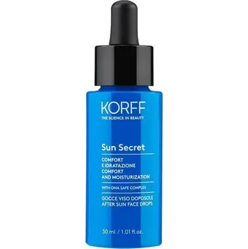 Přípravek po opalování KORFF SUN SECRET AFTER SUN FACE DROPS 30ML