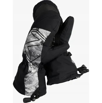 Rukavice Dětské rukavice Ziener Lavalino AS AW Mitten Junior - černá zelená hora