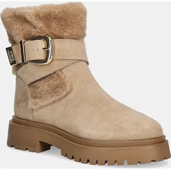 Dámské kozačky Nízké kozačky Steve Madden Lodge dámské, béžová barva, na plochém podpatku, 11004980 11004980.215 80X, EUR 37