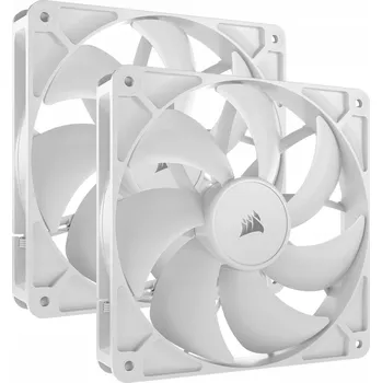 PC ventilátor Ventilátor pro počítačovou Skříň Corsair RS140, 14 cm, bílý, 2 ks