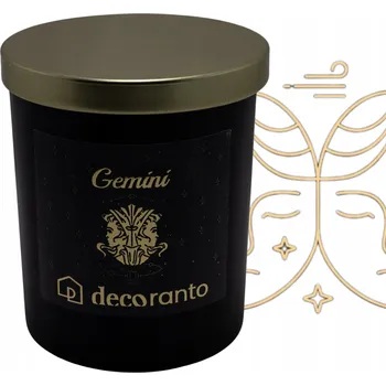 Svíčka Sójová vonná svíčka Znamení zvěrokruhu Blíženci GEMINI 300 ml