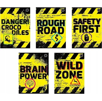 Sešit A5 s mřížkou Ziemia Obiecana, 80 listů