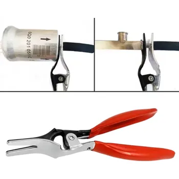 Autovosk Úhlové kleště na odstraňování hadice z manganové oceli Profesionální nástroj pro demontáž hadic Přesné uchopení a pevný úchop