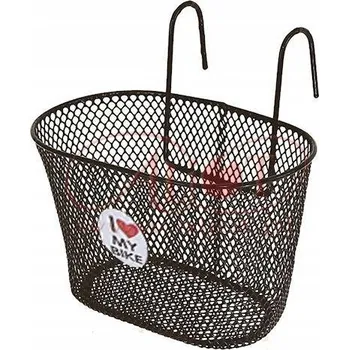 Košík na láhev Malý přední košík na kolo ze síťoviny, zavěšený