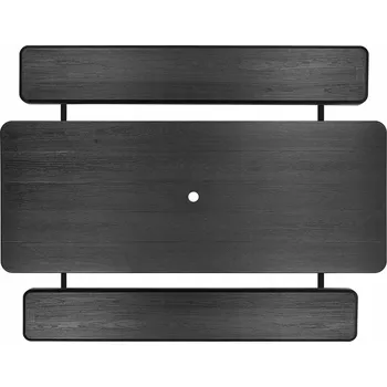 Zahradní stůl Stůl a židle plast SucceBuy černé