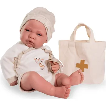 Panenka Antonio Juan 50424 Lui - realistická panenka miminko s celovinylovým tělem - 42 cm