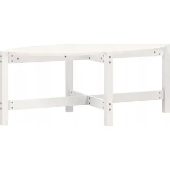 Konferenční stolek Konferenční stolek dřevěný borovicový 118x63x45 bílý