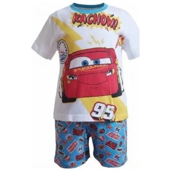 Chlapecké pyžamo Sun City - Chlapecké letní bavlněné pyžamo BLESK MCQUEEN 95 - Auta 104