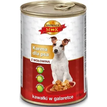 Krmivo pro psa MK ANIMALS Konzerva pro psy Krmivo 415g