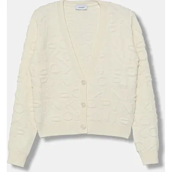 Dívčí svetr Dětský vlněný kardigan Pinko KFMA014.C.FL083 béžová 01X, vel. 164