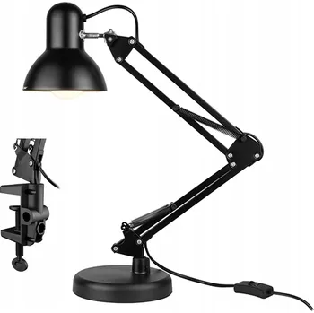 Lampička Stolní lampička Tracer Černá stolní lampa s výkonem do 40 W