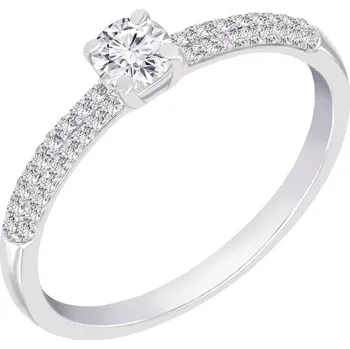 Prsten Zásnubní prsten s lab-grown diamanty Kristen