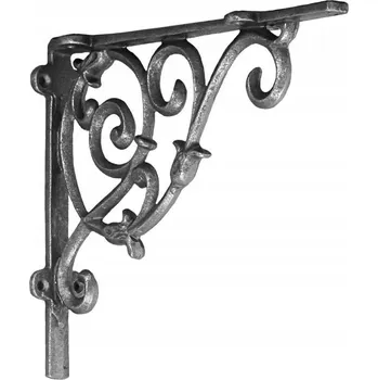 Koupelnový nábytek Dekorativní konzole police 230x200mm PŘÍRODNÍ