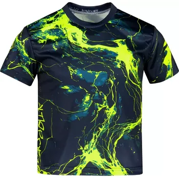 Chlapecké tričko Dětské funkční triko premium ALTISPORT VOJ/ALK071TR01 NAVY-ŽLUTÁ 146