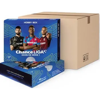 Karetní hra Fotbalové karty Chance liga 2025-2026 1. série Hobby case