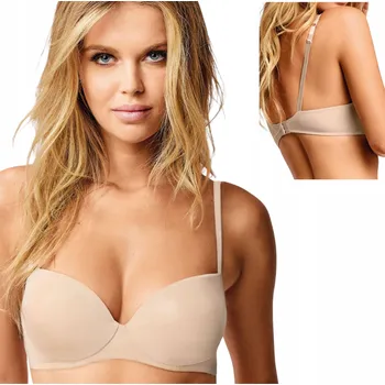 Podprsenka Biustonosz Usztywniany Balkonetka Béžová Podprsenka 951 Micro Infiore 70B