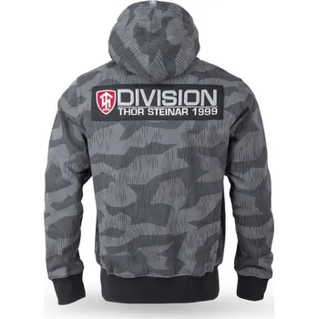Pánská mikina Thor Steinar Drodning Division Mikina s Kapucí Tmavě šedá M