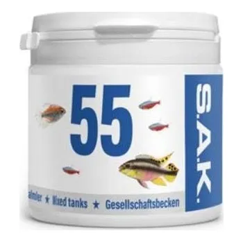 Krmivo pro rybičky S.A.K. 55 75 g (150 ml) velikost 3