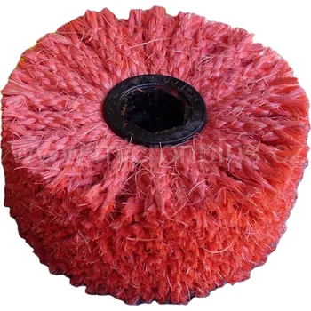 Brusný kotouč Sisal šňůrový 100x35x19/6hran - impregnace červená