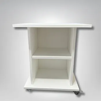 Toaletní stolek Praktický bílý dřevěný kosmetický stolek na míru MAXI