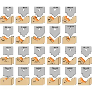Fréza CMT Orange Tools Profilový HW nůž 010 pro frézu C616