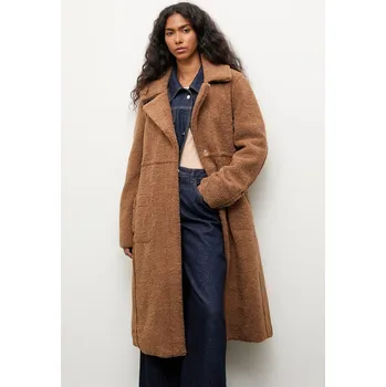 Dámský kabát Kabát Answear.LAB hnědá barva WA25-KPD020 82X, vel. S