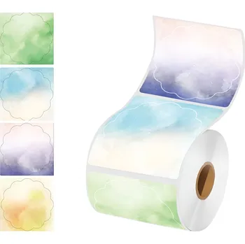 Samolepící etiketa Samolepicí štítky náhrada za Phomemo M110 M200 M220 M221 50x50 mm