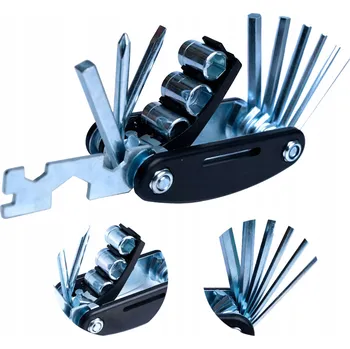 Ercole Sada cyklistických klíčů, multifunkční sada na opravu kola