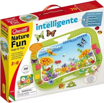 ostatní stavebnice Quercetti nature fun – mozaika z kolíčků 316 ks