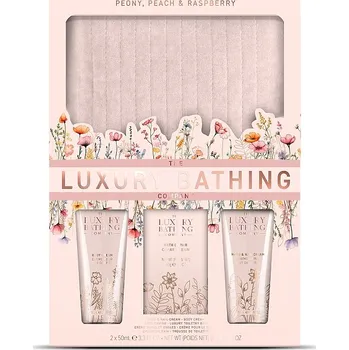 Kosmetická sada Grace Cole Peony, Peach & Raspberry, set s kosmetickou taštičkou PPR2512006