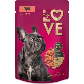 Krmivo pro psa Mylove krmivo pro psy - hovězí, 0,1 kg