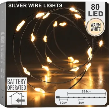 Vánoce Vnitřní Vánoční osvětlení na stromeček Artemis, délka 3,95 m, 51 - 100 žárovek