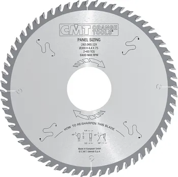 Pilový kotouč CMT Orange Tools CMT Pilový kotouč pro velkoplošné pily - D420x4.4 d80 Z72 15° HW