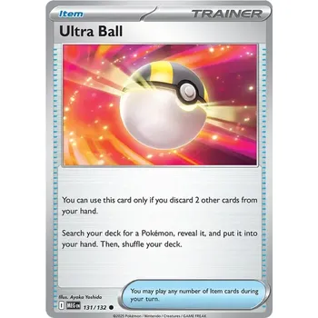 Karetní hra Ultra Ball 131/132 - Mega Evolution Typ karty: Reverse Holo