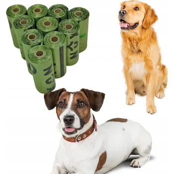 sáček na exkrement Sáčky na psí exkrementy Hurtnet biologicky rozložitelné 150 ks