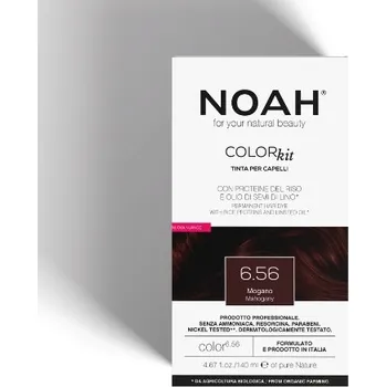 Barva na vlasy Krémová barva na vlasy mahagonová Noah 140ml