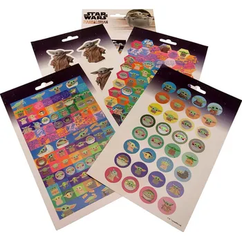 Figurka Set 200 nálepek Star Wars|Hvězdné války TV Serál The Mandalorian: The Child