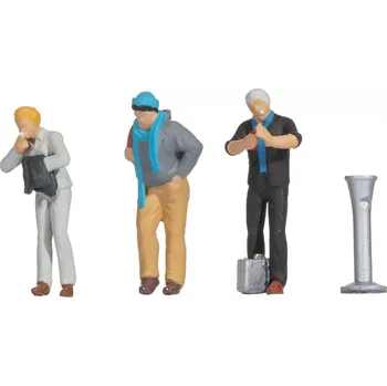 Modelová železnice Noch Funny Scenes Pauza na cigaretu