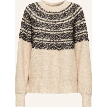 Dámský svetr Only Dámský Svetr, krémová / černá, 40