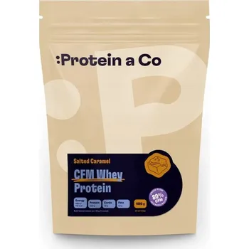 Protein Protein a Co Protein&Co CFM WHEY PROTEIN 80 1 kg - Slaný karamel